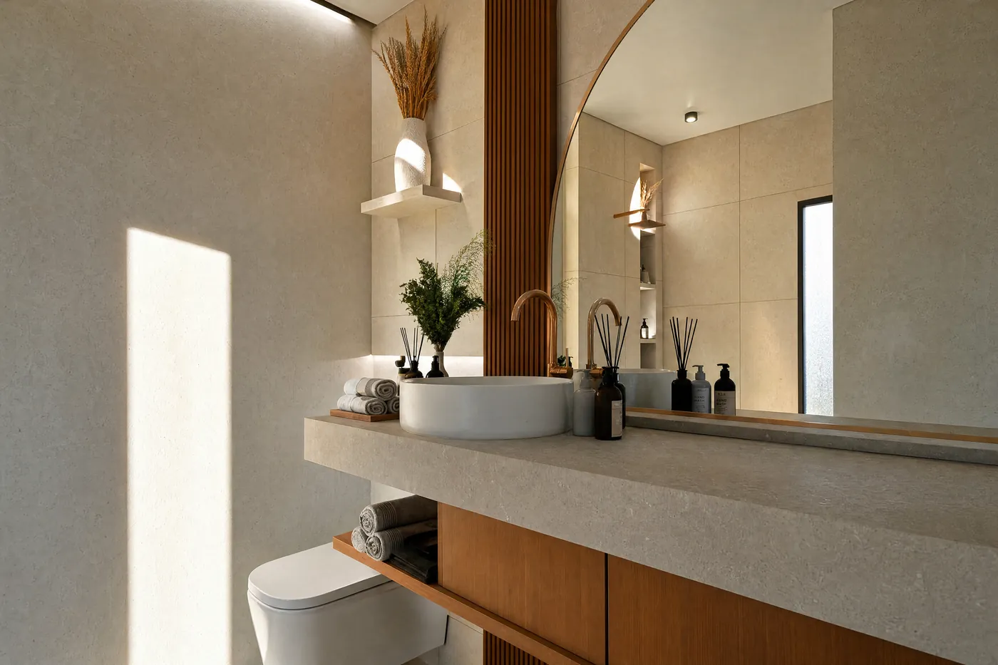 Vila Seseh — koupelna